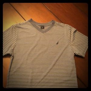 Boys V- Neck Nautica Shirt